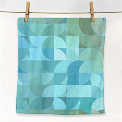 Geometric Ocean  Face Towel by ConteMonfrey