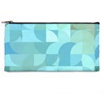 Geometric Ocean  Pencil Case Front