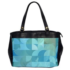 Geometric Ocean  Oversize Office Handbag by ConteMonfrey