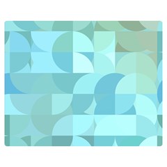 Geometric Ocean  Double Sided Flano Blanket (medium)  by ConteMonfrey