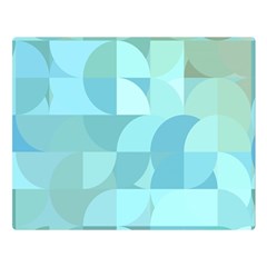 Geometric Ocean  Double Sided Flano Blanket (large)  by ConteMonfrey