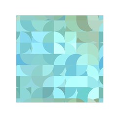 Geometric Ocean  Square Satin Scarf (30  X 30 ) by ConteMonfrey