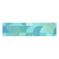 Geometric Ocean  Banner And Sign 4  X 1  by ConteMonfrey