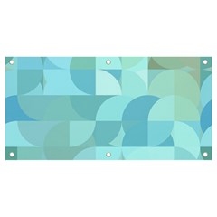 Geometric Ocean  Banner And Sign 4  X 2  by ConteMonfrey