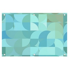 Geometric Ocean  Banner And Sign 6  X 4 