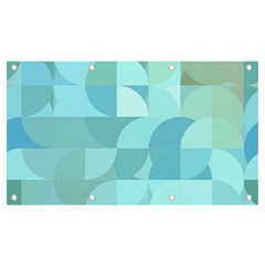 Geometric Ocean  Banner And Sign 7  X 4 