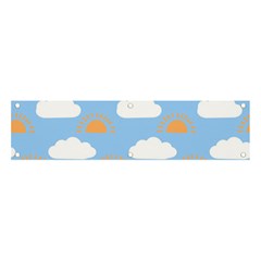 Sun And Clouds   Banner And Sign 4  X 1 