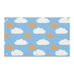 Sun And Clouds   Banner And Sign 5  X 3  by ConteMonfrey