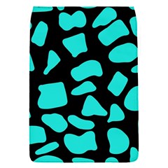 Neon Cow Dots Blue Turquoise And Black Removable Flap Cover (s) by ConteMonfrey