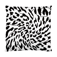 Leopard Print Black And White Standard Cushion Case (two Sides) by ConteMonfrey