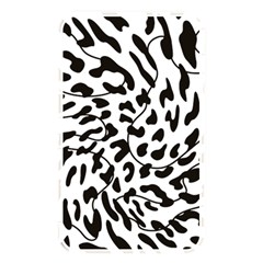 Leopard Print Black And White Memory Card Reader (rectangular) by ConteMonfrey