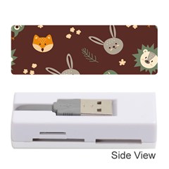 Rabbits, Owls And Cute Little Porcupines  Memory Card Reader (stick) by ConteMonfrey