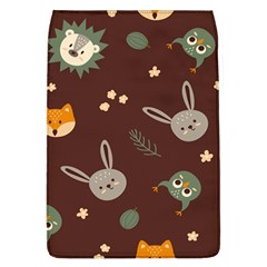 Rabbits, Owls And Cute Little Porcupines  Removable Flap Cover (l) by ConteMonfrey