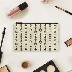 Black And Grey Arrows Cosmetic Bag (small) by ConteMonfrey