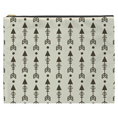 Black And Grey Arrows Cosmetic Bag (xxxl) by ConteMonfrey