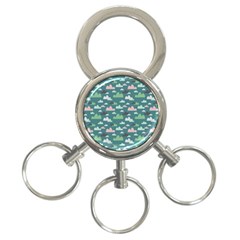 Llama Clouds  3-ring Key Chain by ConteMonfrey