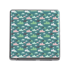 Llama Clouds  Memory Card Reader (square 5 Slot) by ConteMonfrey