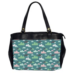 Llama Clouds  Oversize Office Handbag (2 Sides) by ConteMonfrey