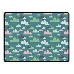 Llama Clouds  Fleece Blanket (small) by ConteMonfrey