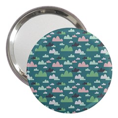 Llama Clouds  3  Handbag Mirrors by ConteMonfrey