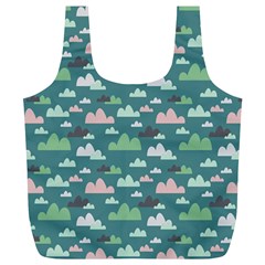 Llama Clouds  Full Print Recycle Bag (xl) by ConteMonfrey