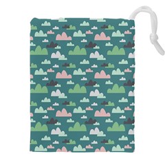 Llama Clouds  Drawstring Pouch (5xl) by ConteMonfrey