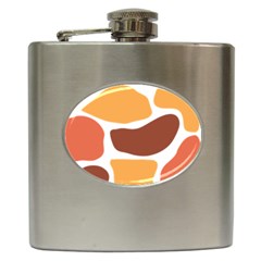 Geometric Pastel Bricks Hip Flask (6 Oz) by ConteMonfrey