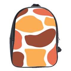 Geometric Pastel Bricks School Bag (large) by ConteMonfrey