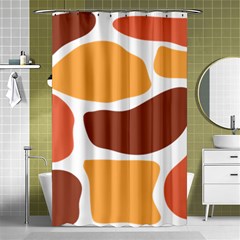 Geometric Pastel Bricks Shower Curtain 48  X 72  (small)  by ConteMonfrey