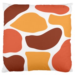 Geometric Pastel Bricks Large Flano Cushion Case (two Sides) by ConteMonfrey