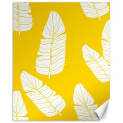 Yellow Banana Leaves Canvas 16  X 20  by ConteMonfrey