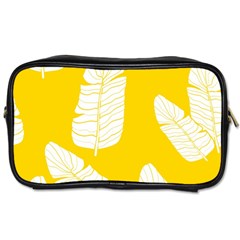 Yellow Banana Leaves Toiletries Bag (two Sides) by ConteMonfrey