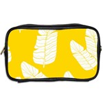 Yellow Banana Leaves Toiletries Bag (Two Sides) Back