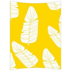 Yellow Banana Leaves Back Support Cushion by ConteMonfrey