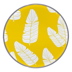 Yellow Banana Leaves Wireless Charger by ConteMonfrey