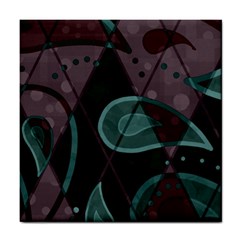 Background Pattern Texture Design Tile Coaster by danenraven