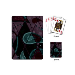 Background Pattern Texture Design Playing Cards Single Design (mini) by danenraven