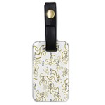 Illustration Candles Candle Fire Light Ceremonial Luggage Tag (one side) Front