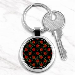 Abstract Background Pattern Texture Design Key Chain (round) by danenraven