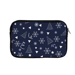 Illustration Christmas Tree Christmas Snow Apple Macbook Pro 13  Zipper Case by danenraven