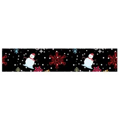 Illustration Xmas Christmas Thanks Giving Pattern Small Flano Scarf by danenraven