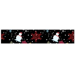 Illustration Xmas Christmas Thanks Giving Pattern Large Flano Scarf  by danenraven