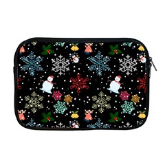 Illustration Xmas Christmas Thanks Giving Pattern Apple Macbook Pro 17  Zipper Case by danenraven