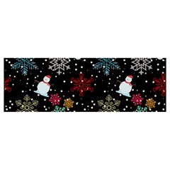 Illustration Xmas Christmas Thanks Giving Pattern Banner And Sign 12  X 4  by danenraven