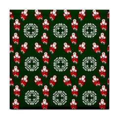 Xmas Christmas Background Tile Coaster