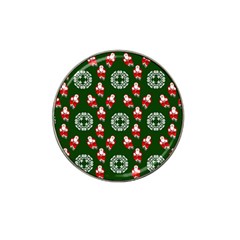 Xmas Christmas Background Hat Clip Ball Marker (10 Pack) by danenraven