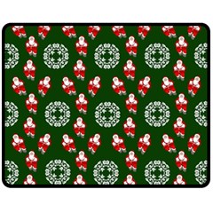 Xmas Christmas Background Fleece Blanket (medium)  by danenraven