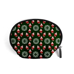 Xmas Christmas Background Accessory Pouch (small) by danenraven