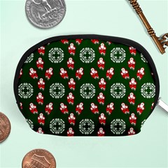 Xmas Christmas Background Accessory Pouch (medium) by danenraven