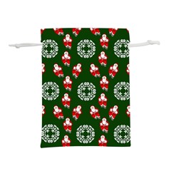 Xmas Christmas Background Lightweight Drawstring Pouch (l) by danenraven